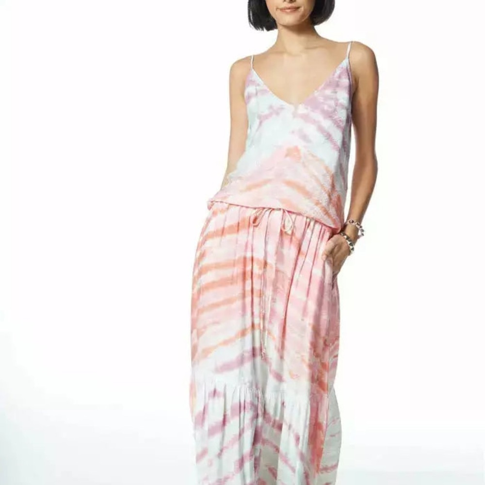 Young Fabulous & Broke Tie Dye Maxi Skirt